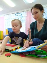 Мои малыши очень любят игры с фетровыми книжками.